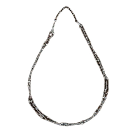 American diamond cross cz choker chain necklace for women