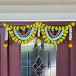 Marigold jasmine door toran hanging valance festival