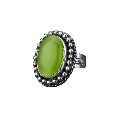 Zodiac ring with oxidised plating women rings for girls