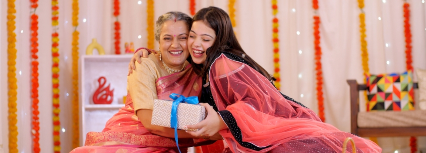 Half saree celebration in USA - Lovenspire