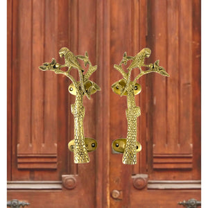 Door Handle Brass