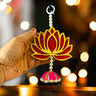 10 ct. Lotus hangings for home decor backdrop hanging