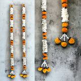 2 strings jasmine marigold garland for decoration