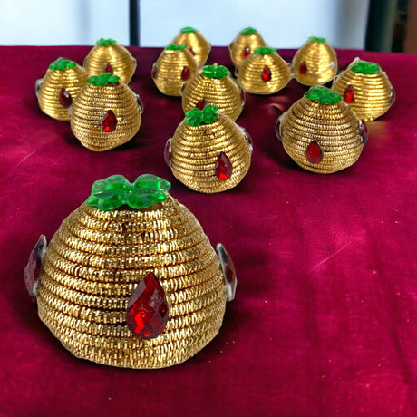 5 designer supari decorative for pooja wedding hindu indian