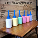 6 color rangoli powder kit colors decorations making