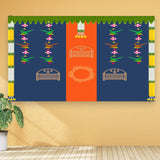 5x8ft baby shower backdrop cloth banner indian hindu indoor