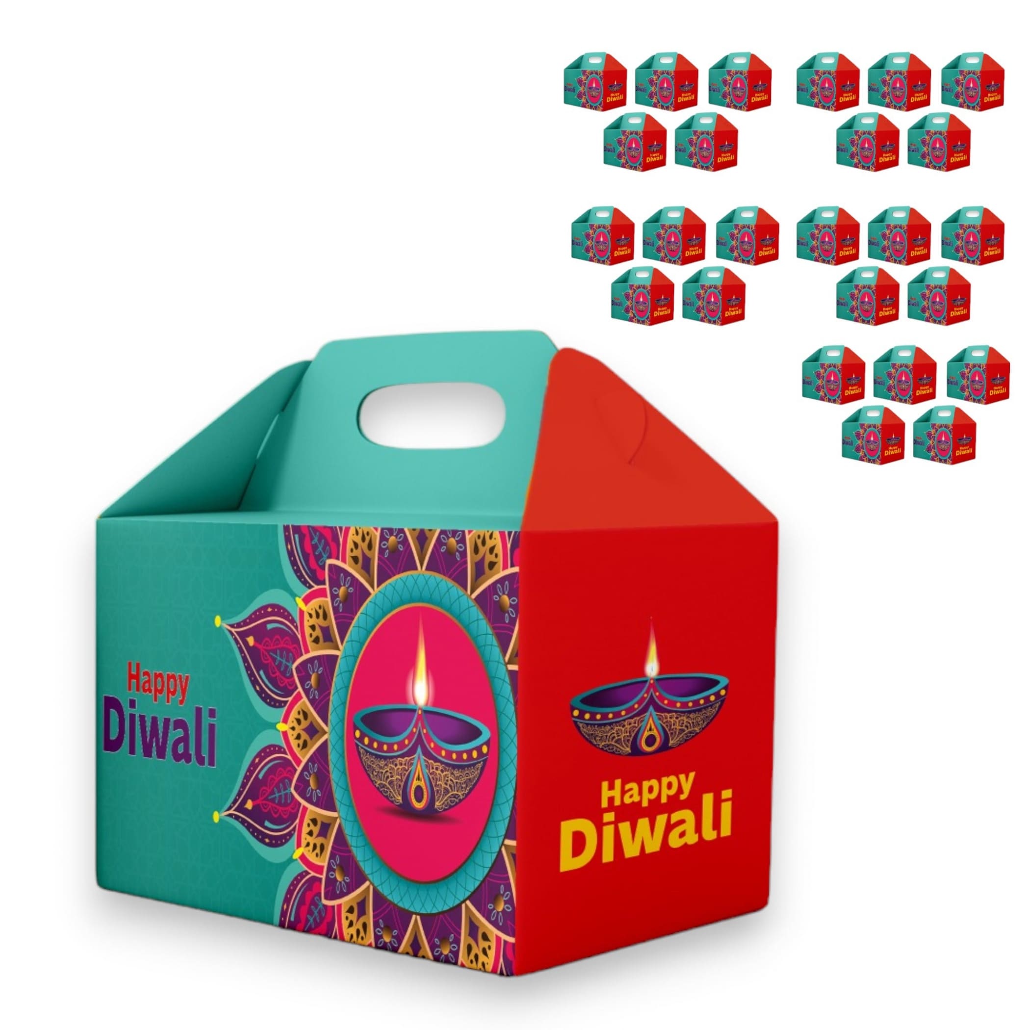 Bulk Diwali Gable Boxes Happy Gift Box Gifts Favors Ideas