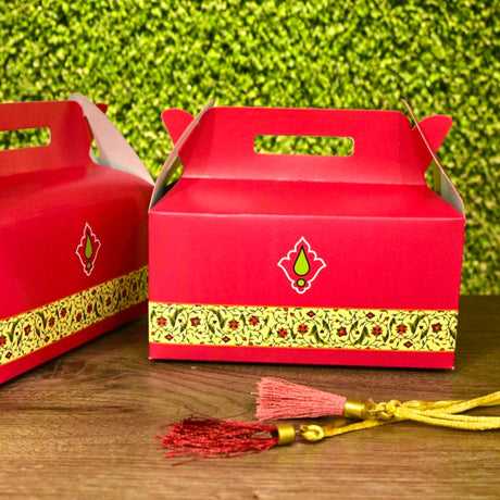 Bulk gable boxes party favor treat paper gift box