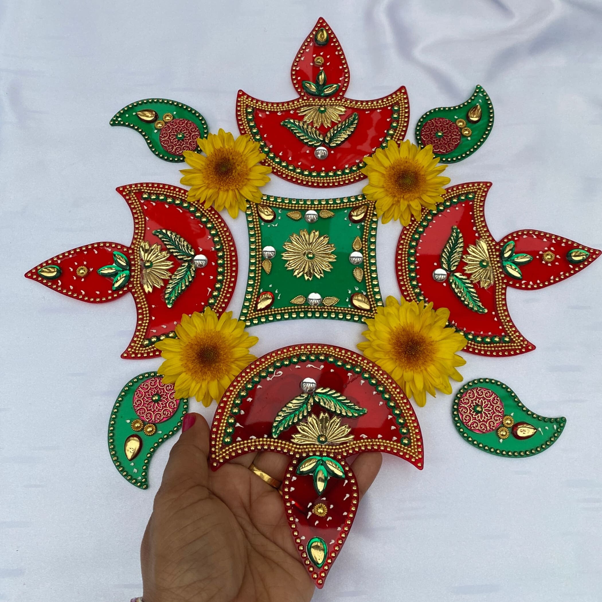 Diwali Rangoli Set Home Decor Decoration Deewali Gifts