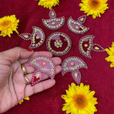 Diya rangoli diwali decoration set decor gift deewali