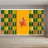 Durga maa backdrop 5x8 feet indian traditional cloth laxmi