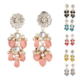 Indian earrings bollywood jhumka for women gold plating