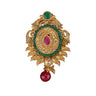 Golden sari brooch indian saree lehenga safety pin jewelry