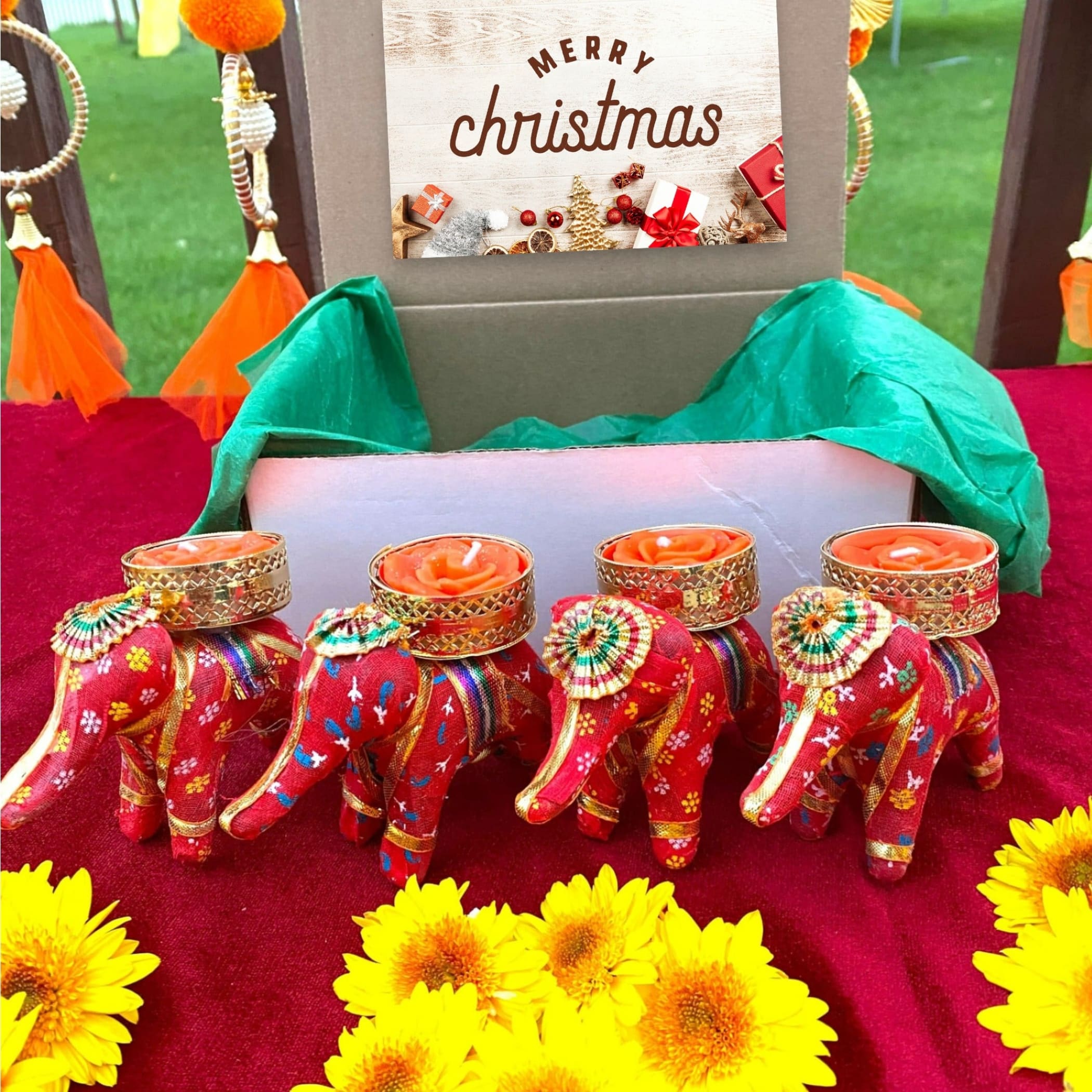 Happy holiday gift christmas set dad women tags men - red -