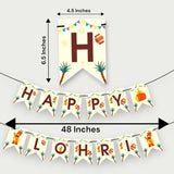 Happy lohri banner bunting diy indian celebration