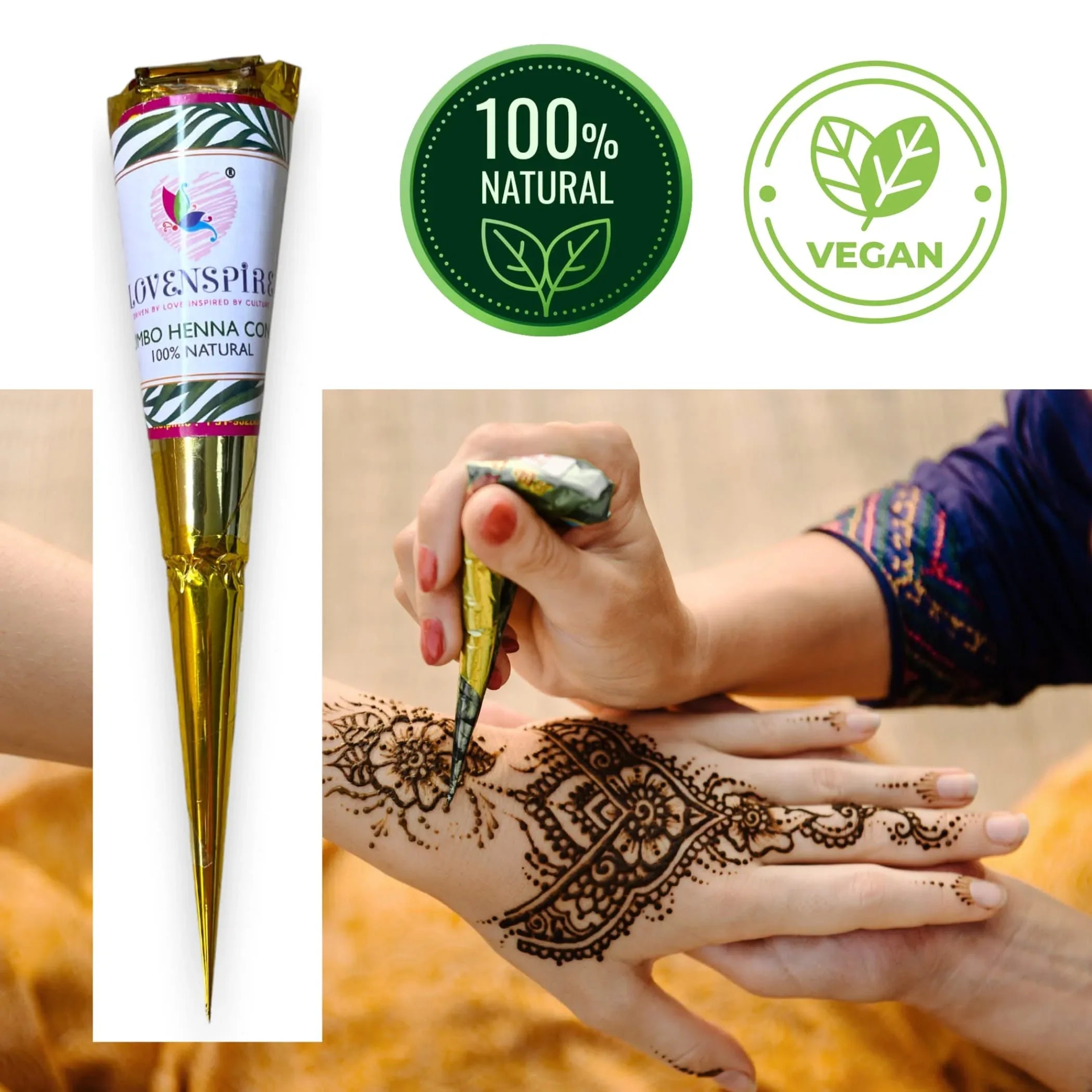 Buy henna cones henna tattoo mehndi cones organic henna cones natural