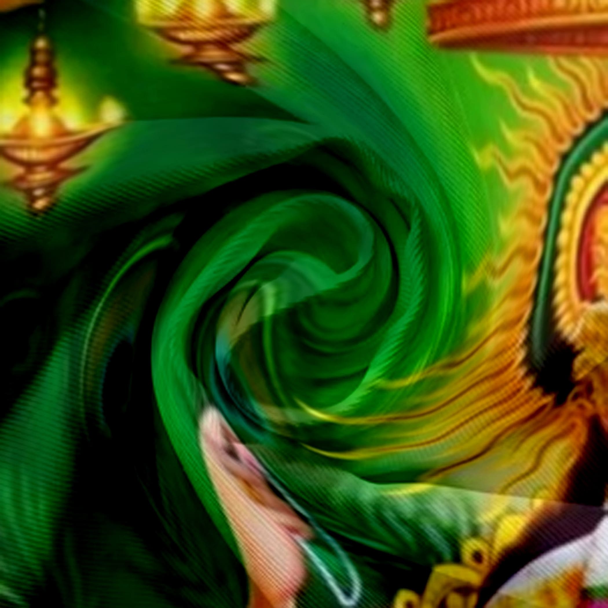 Hindu goddess god saraswati backdrop poster 5x8 diwali