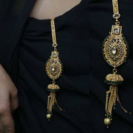 Indian kamarbandh antique classic juda with gold plating
