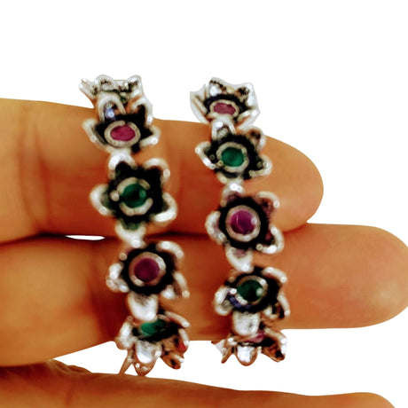 Indian earrings bohemian style hoop gift for women party