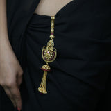 Indian waist key chain classic juda with gold plating