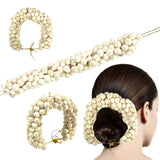 Jasmine gajra traditional indian hair accessory artificial