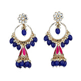 Indian earrings bollywood jhumka for women meenakari