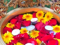 Large Ganesh Urli Bowl, Center Table Decor, Brass Urli Showpiece, Showpiece For Decor, Indian Urli Decor, Urli Bowl Large, Diwali Festive Decor, Urli Showpiece Decoration, Urli For Puja
