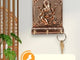 Lord Ganesha Key Holder Home Decor Key Hooks For Wall Hanging Hand Crafted Decorative Showpiece Key Organizer Office Entryway Hallway Living Room Wall Mounted With 3 Hooks Housewarming Gift