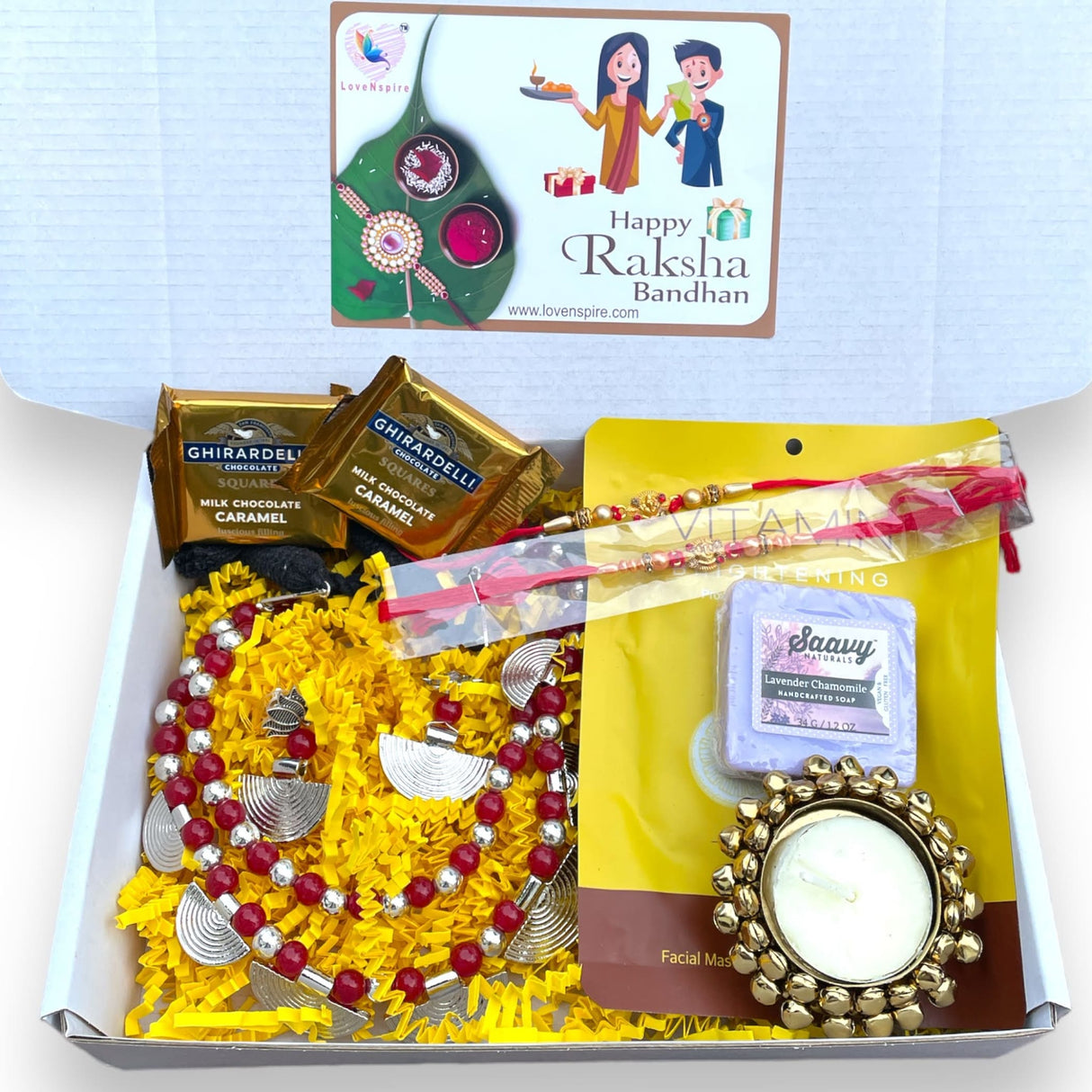 Rakhi gift for sister raksha bandhan bracelet usa modern