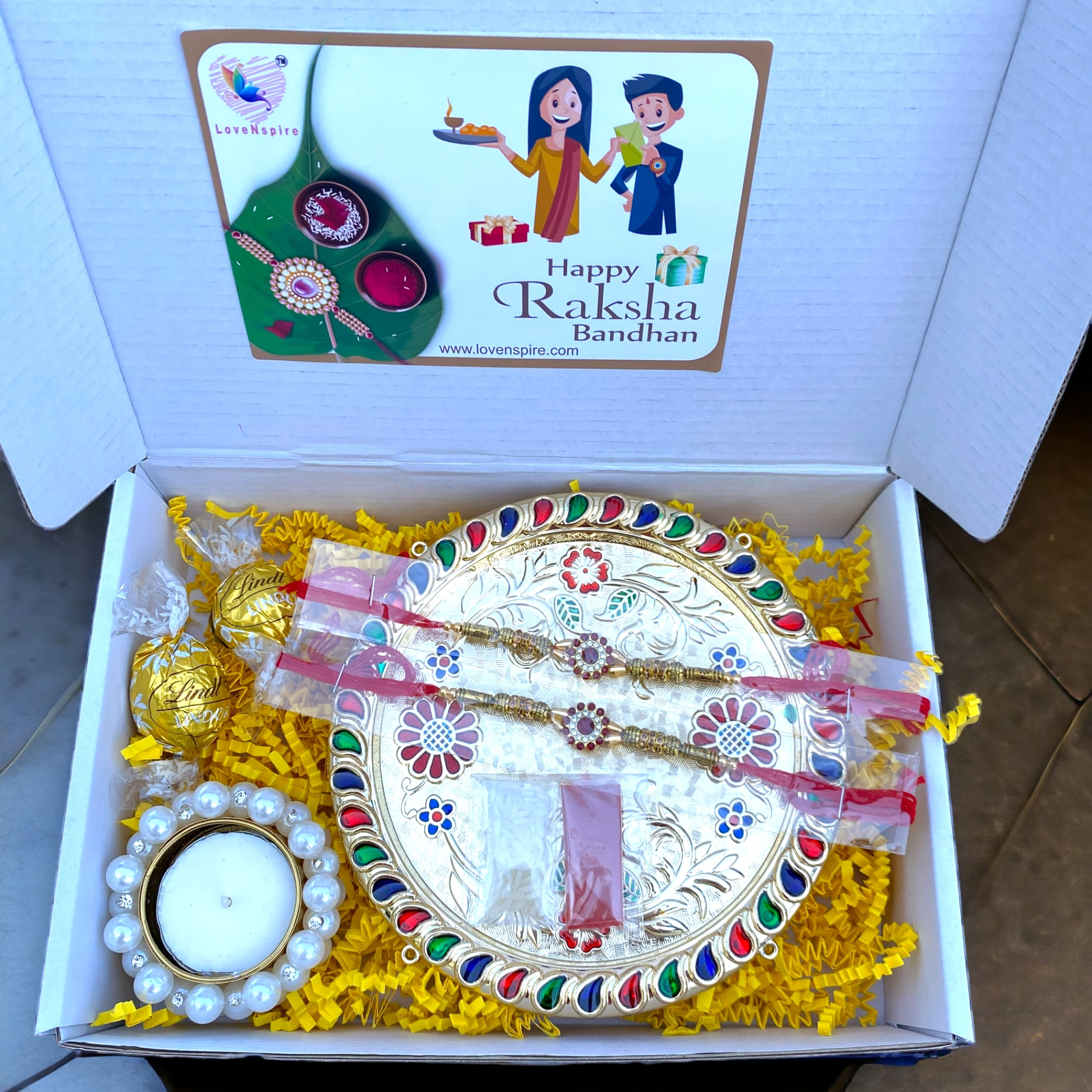 Rakhi Gift Hamper For Brother Raksha Bandhan Bracelet Usa