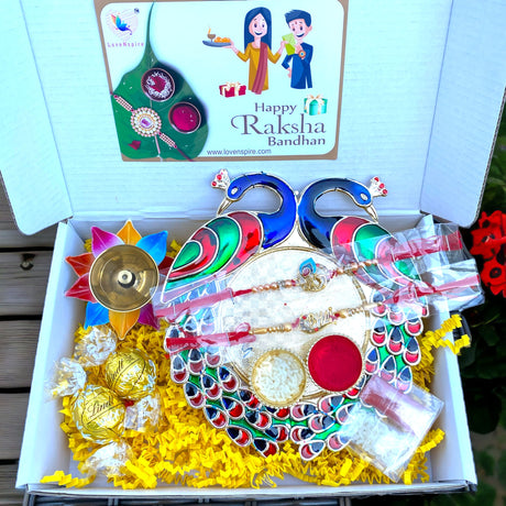 Rakhi gift hamper for brother raksha bandhan bracelet usa
