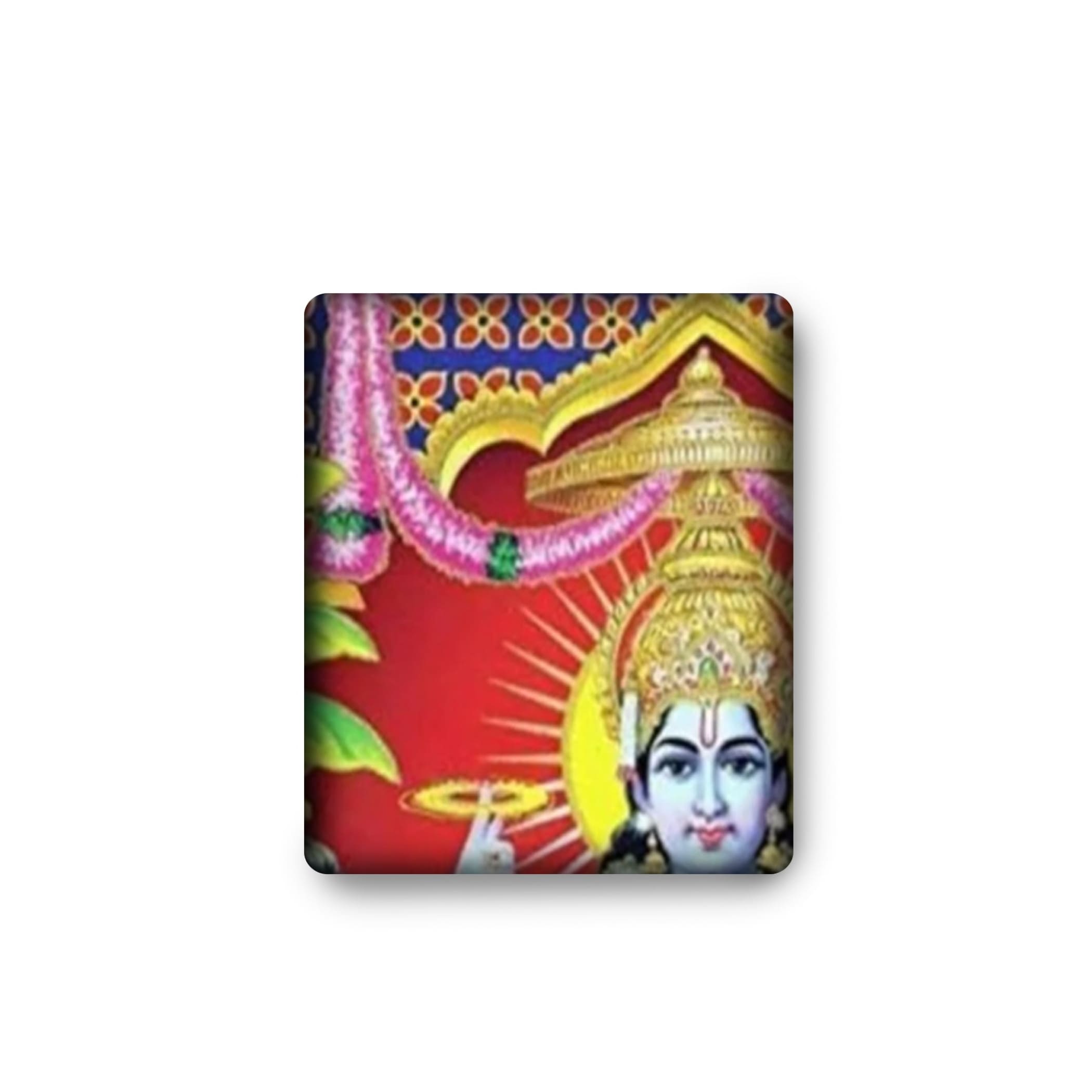 Satyanarayana cloth banner backdrop 5x8ft hindu god