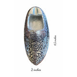 Shoe shaped incense stick holder german silver agarbatti