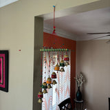 Traditional handcrafted colorful windchime jhoomar hanging