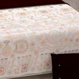 100% cotton sheets indian ethnic elephant printed bedsheet