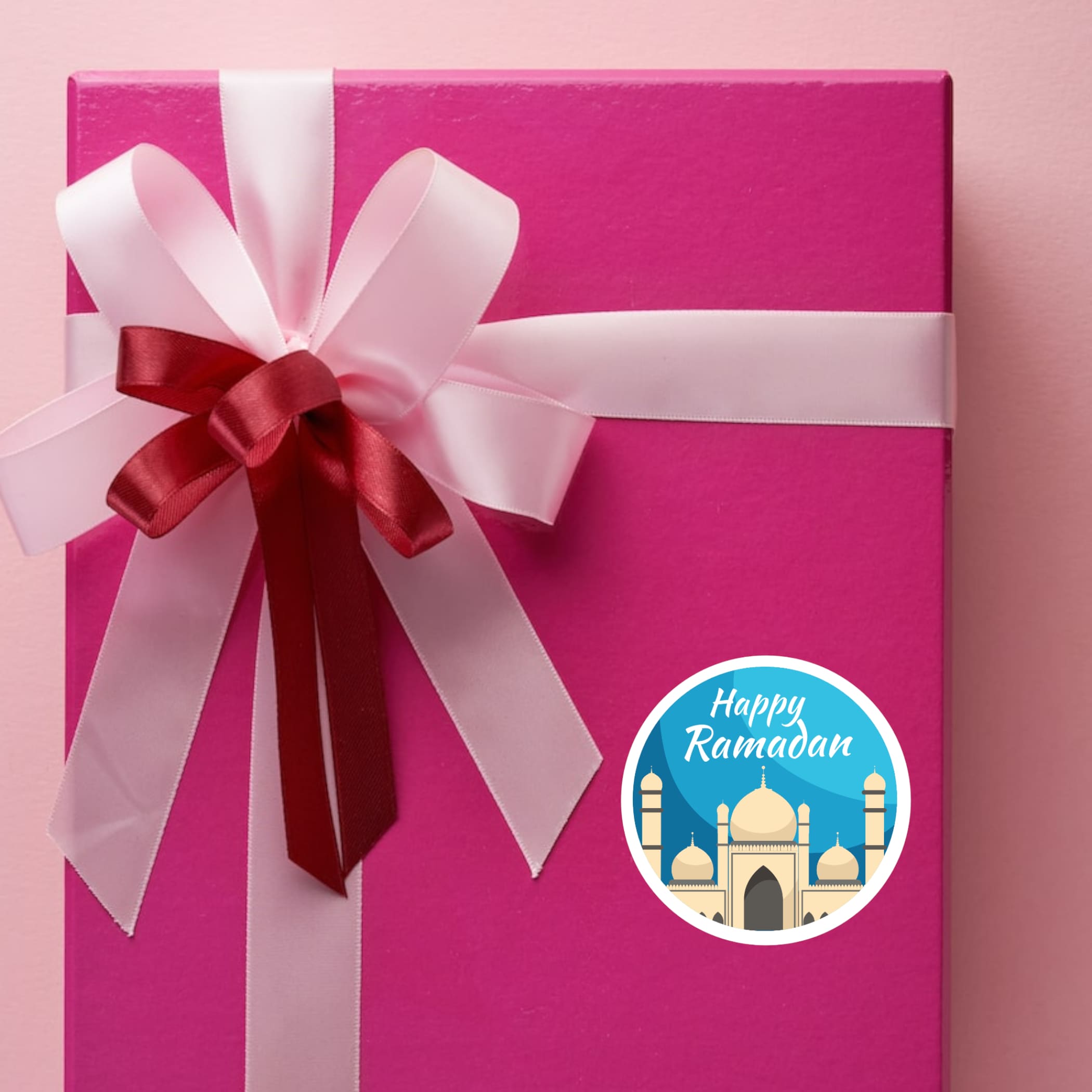 12 ramadan mubarak stickers gift kareem islamic eid party