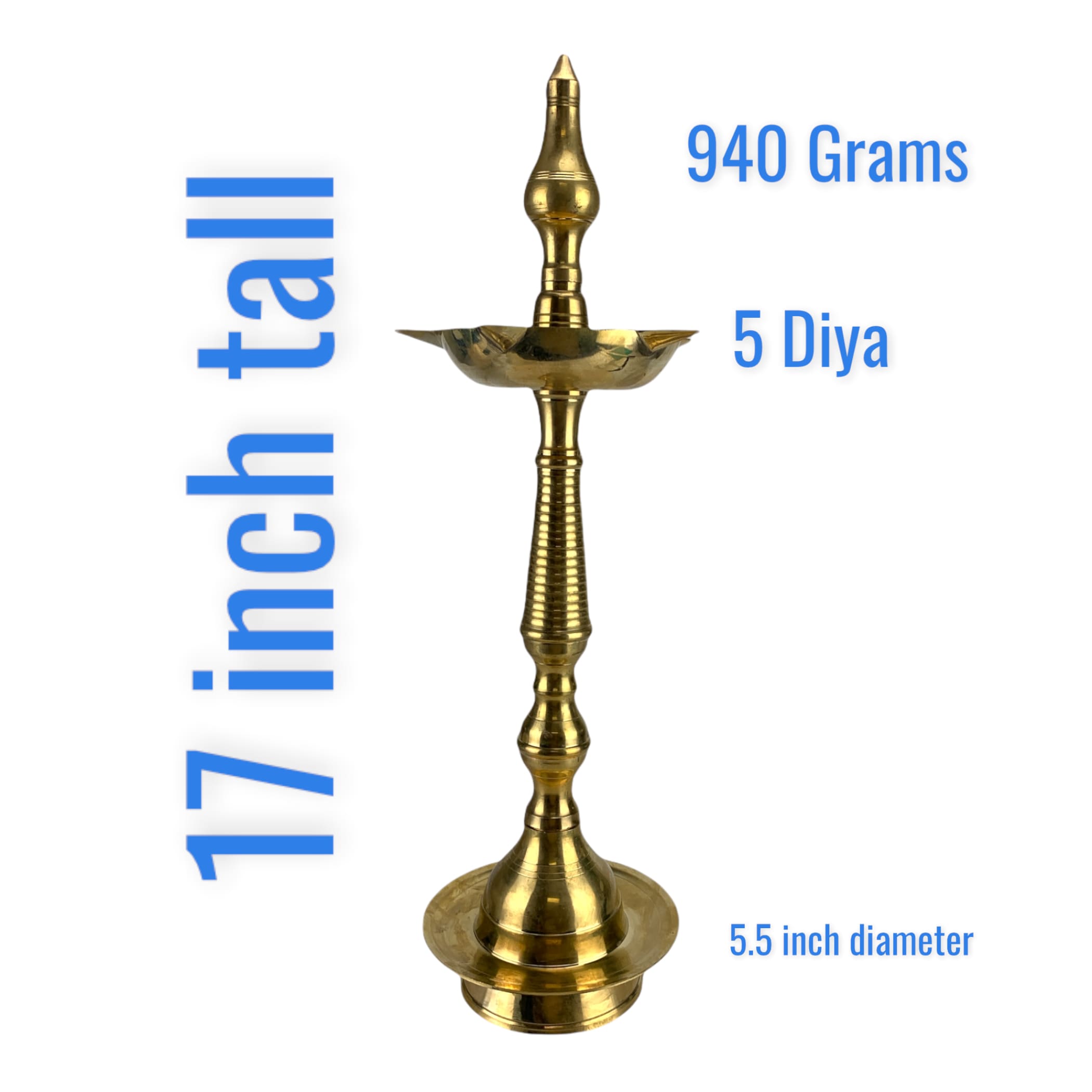 Brass oil lamp diya samai deepak kerala traditional kutthu