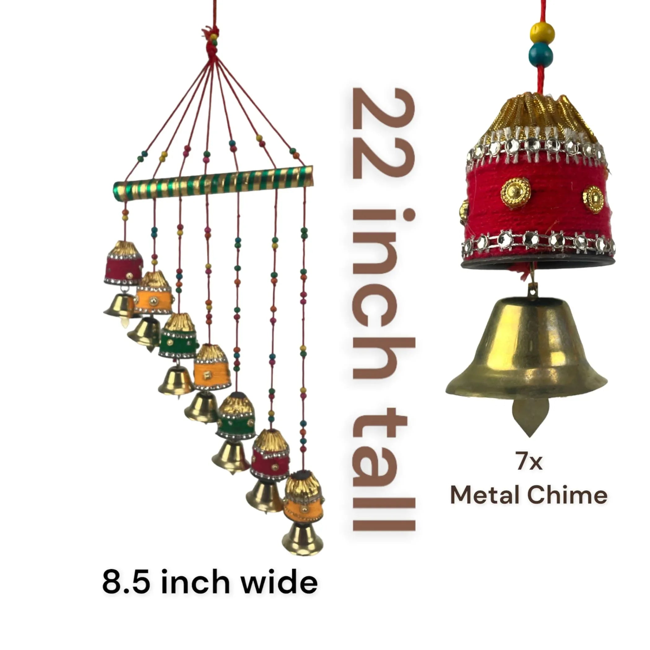Buy Rajasthani Home Decor in USA Chime Hanging Lamps LoveNspire