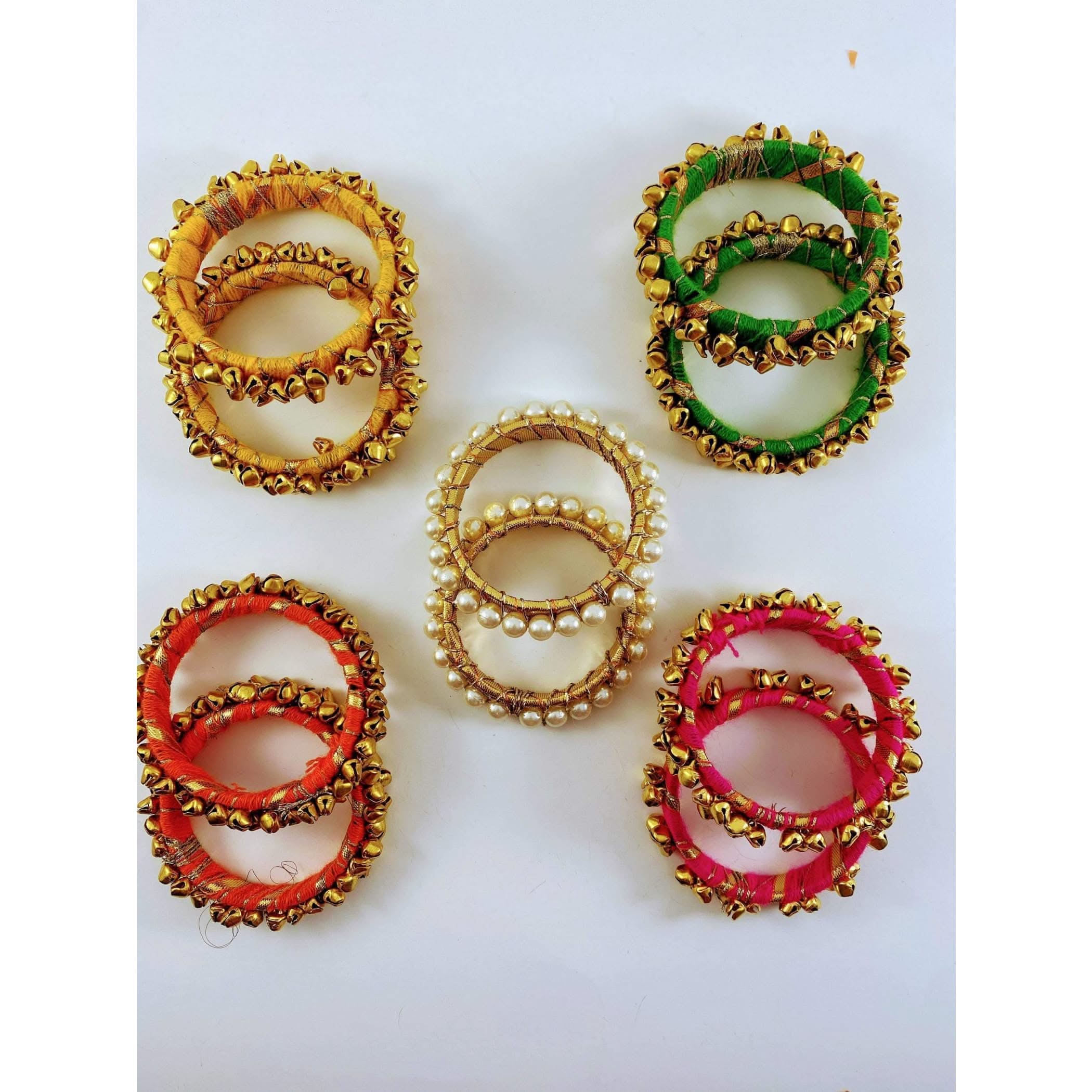 2 ghungroo bangles muslim nikah wedding favor indian mehndi