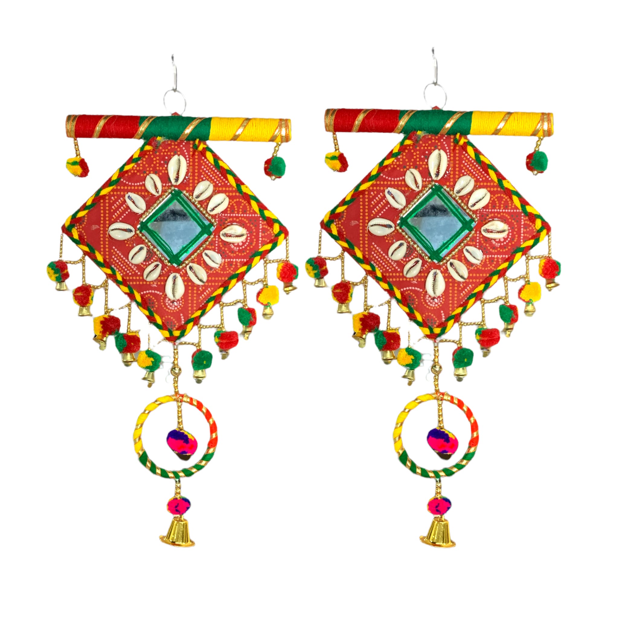 2ct rajasthani wall hanging indian tapestry ethnic decor