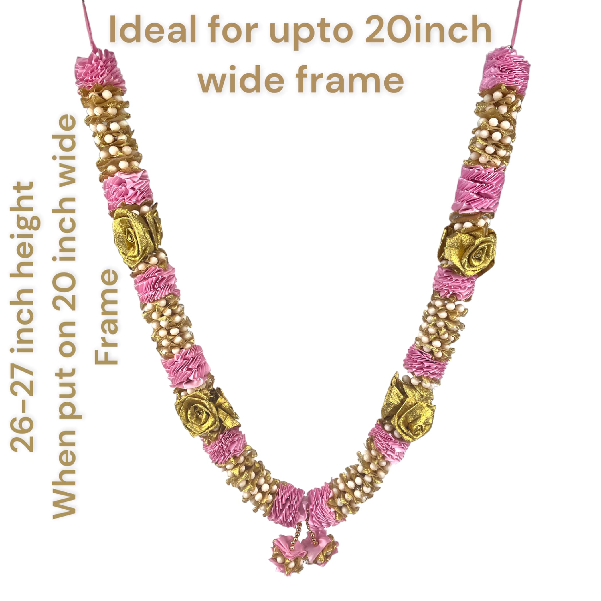 2ct wedding garland varmala rose artificial shadi indian