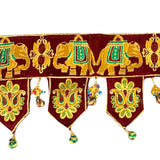 36 inches indian door toran ethnic hanging valance festival