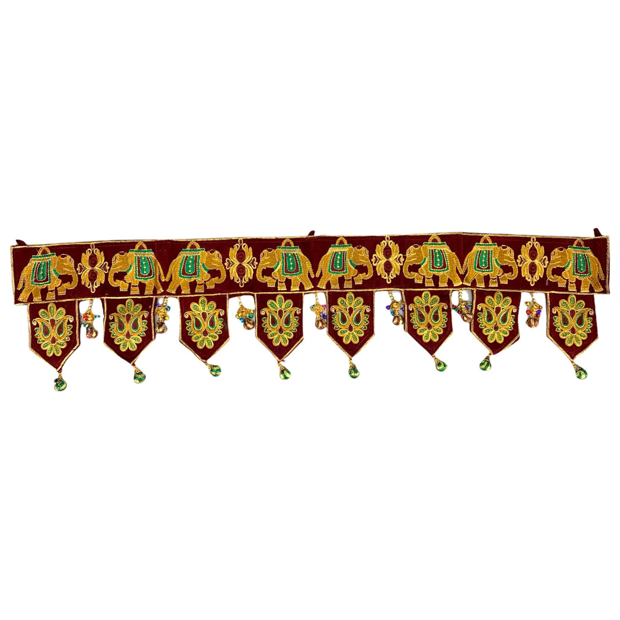 36 inches indian door toran ethnic hanging valance festival