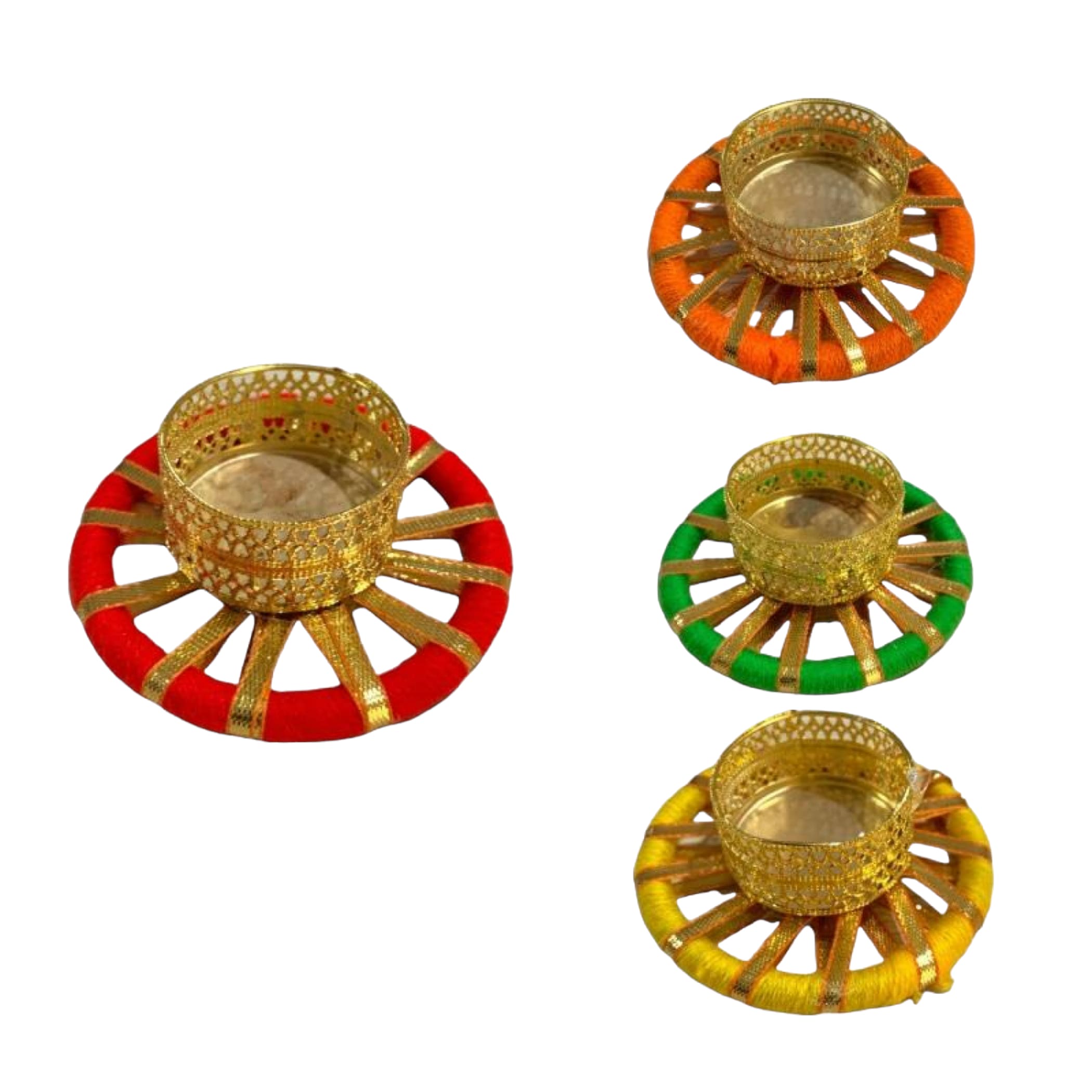 4 ct tealight candle holders eid decoration diwali