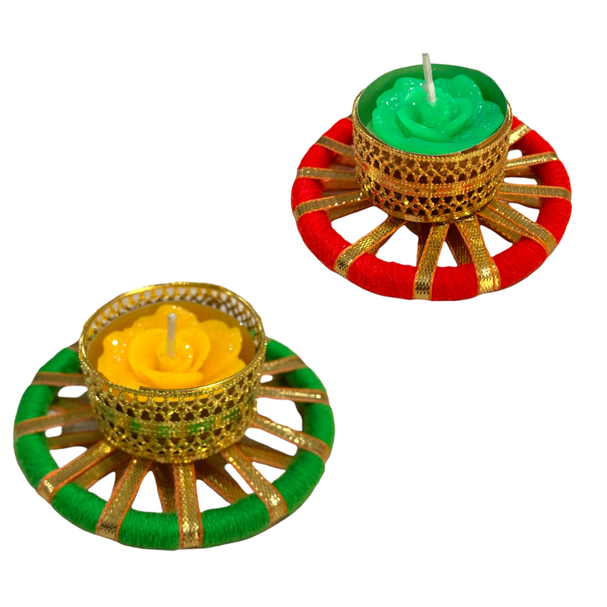 4 ct tealight candle holders eid decoration diwali