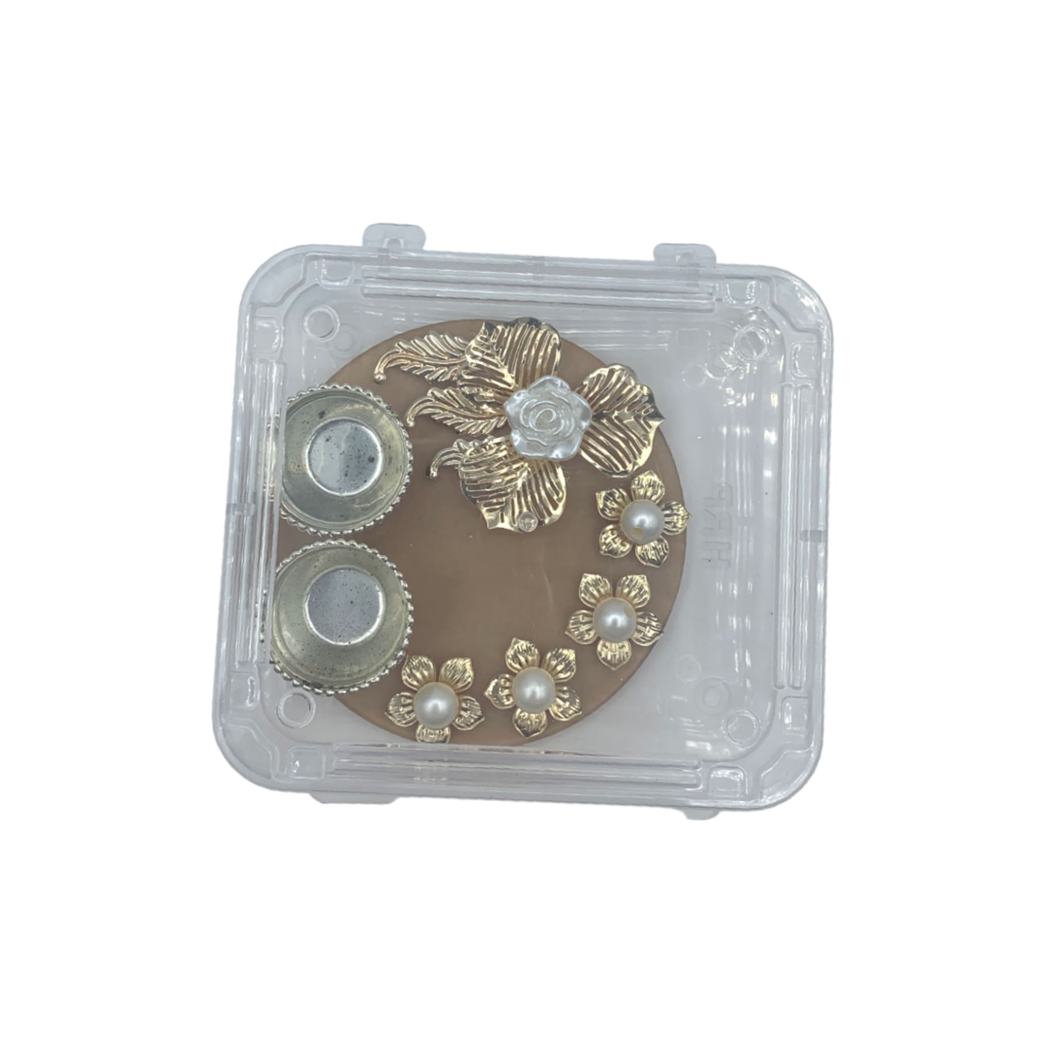 4ct kumkum holder plater haldi diwali pooja return gift