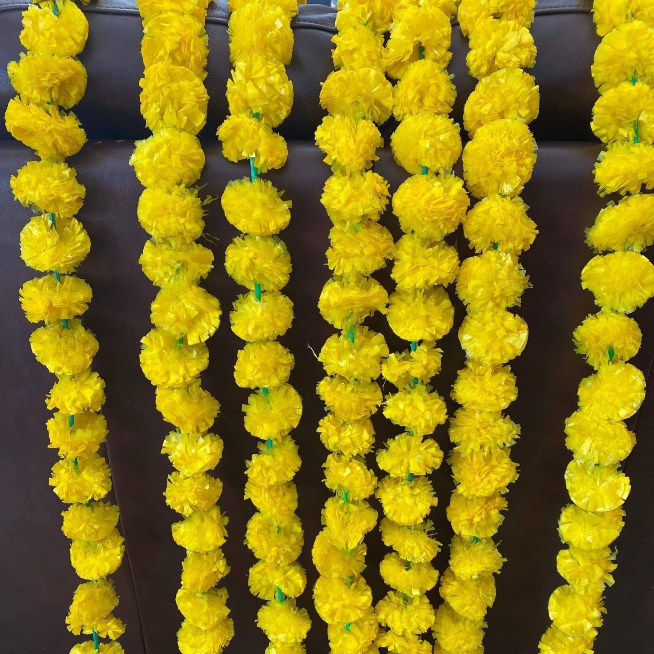 5 Strings Artificial Marigold Diwali Decoration Day Of The