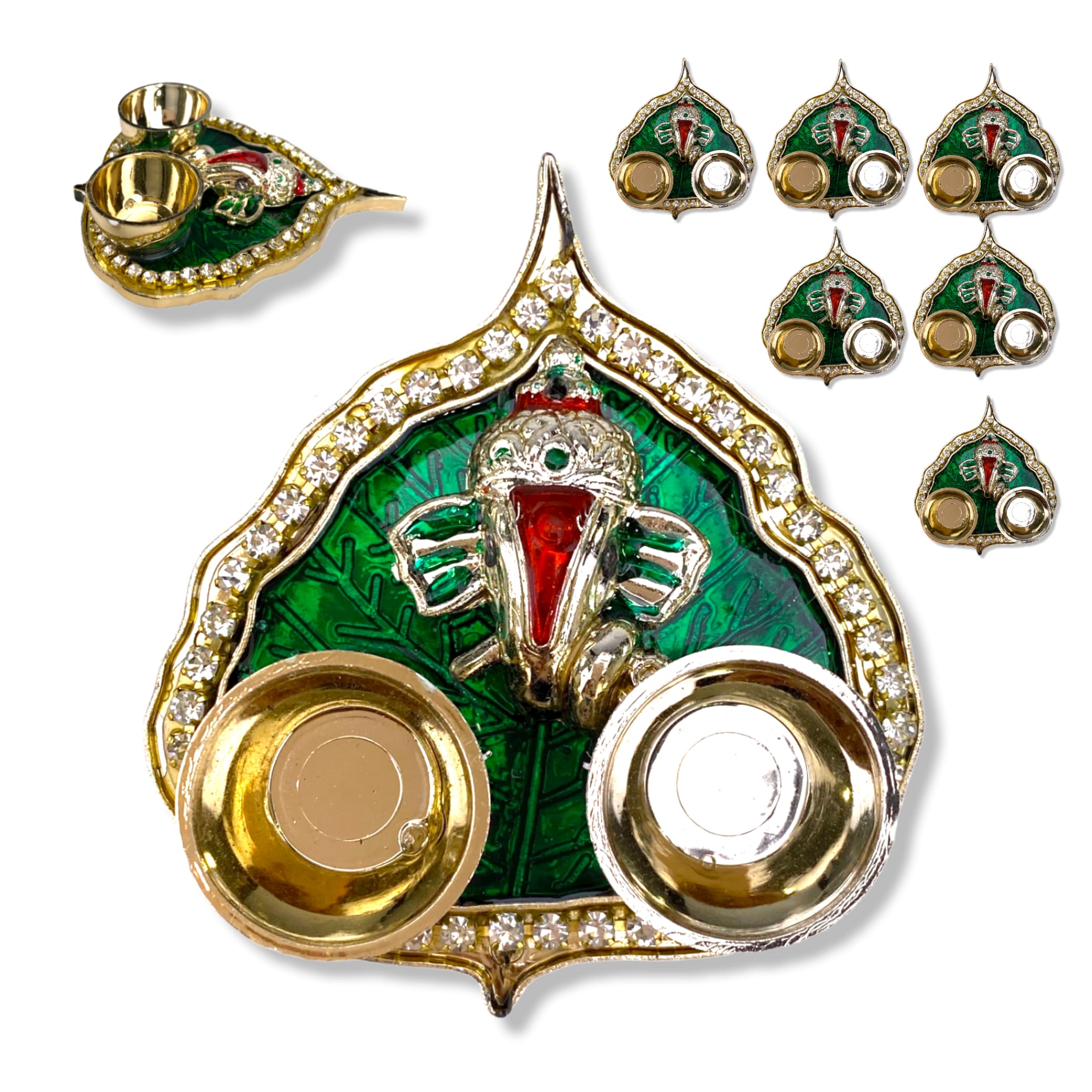 6 ct ganesha decorative haldi kumkum return gifts for pooja