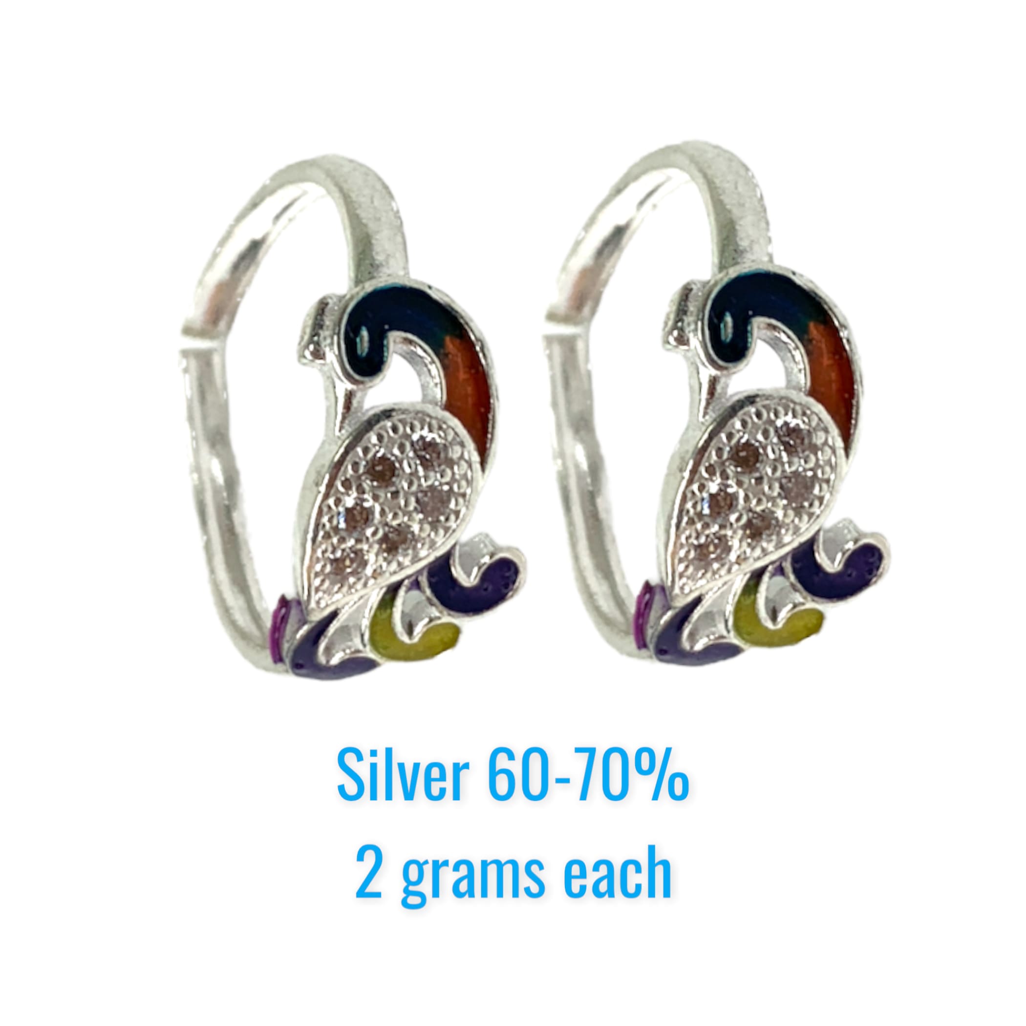 Adjustable real silver toe rings pair for women girl summer