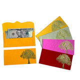 Pack of 10 assorted indian paper shagun gift cards